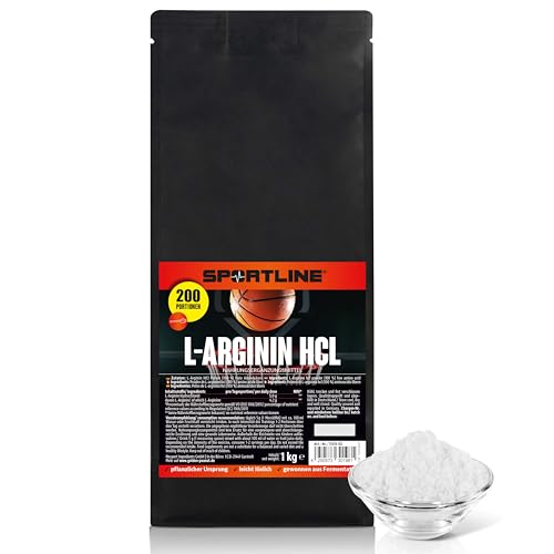 L-Arginin HCL Pulver 1000 g Beutel - PREMIUM Qualität - gewonnen durch pflanzliche Fermentation - NEU