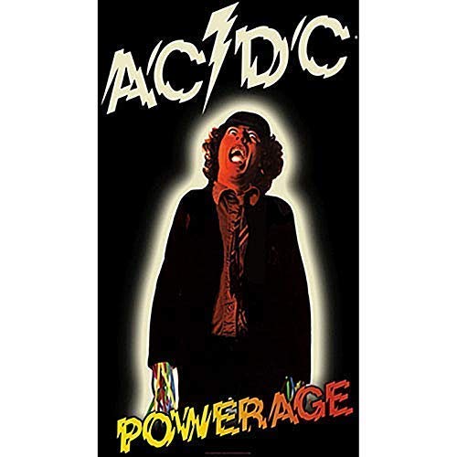 RZ AC/Dc Powerage Groß Fabric Poster/Flagge 1100mm X 750mm