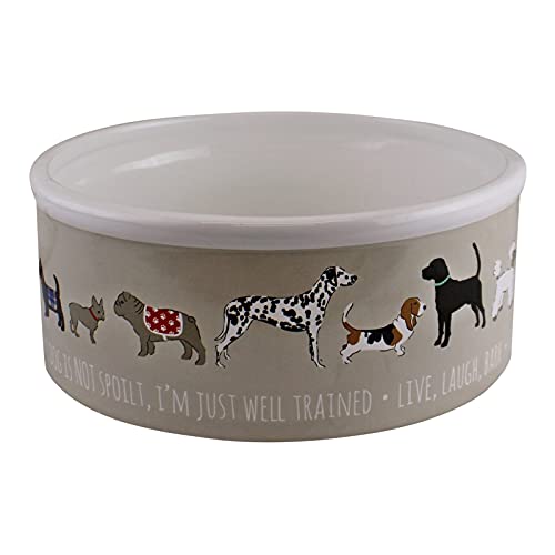 Geko Keramik Hundenapf, 20cm