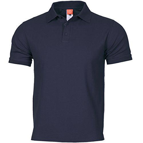 Pentagon Polo Shirt Aniketos Navy Blue, L, Navy Blue