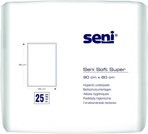 SENI Soft Super Bettschutzunterlagen 60x90 cm "Karton á 50 Stück"