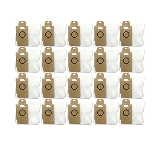 Staubsauger-Schmutzbeutel-Ersatzzubehör, kompatibel mit Xiaomi Lydsto R1 Staubbeutel-Ersatzteilen Lydsto Integrated R1 STYTJOX (Color : 20pcs)