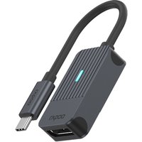 Rapoo USB-C Adapter, USB-C auf DisplayPort, grau (00217686)