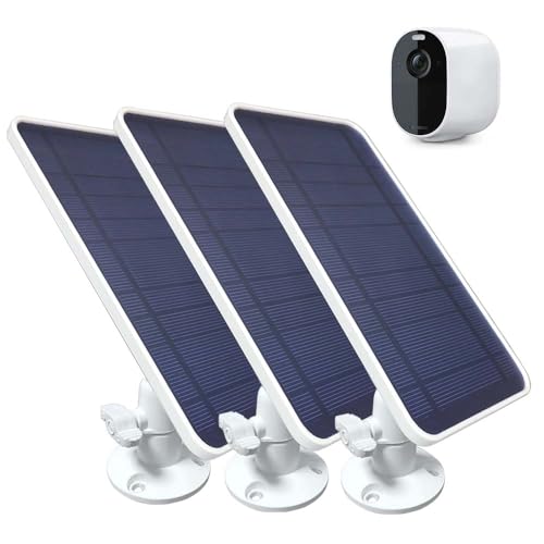DIANMU Solarpanel für Arlo Essential Spotlight Kamera, wetterfestes SolarpanelLadegerät für wichtige Gegenstände mit 3,5 m Kabel, verstellbare Wandhalterung (nicht für Arlo ProPro 234Ultra 2Pro