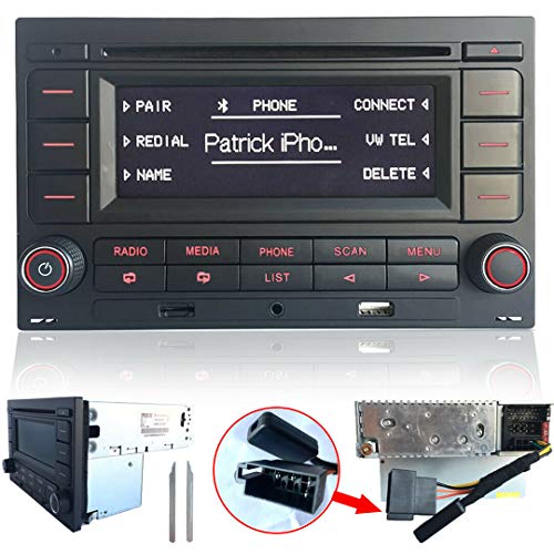 Autoradio RCN210 Bluetooth CD Player SD MP3 USB für VW Golf MK4 Passat B5 Polo