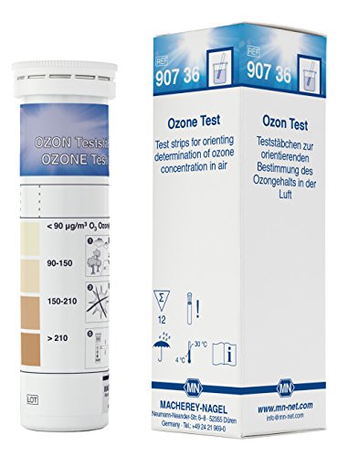 camlab 1191582 Ozon Test Streifen, weiß zu Braun (12 Stück)