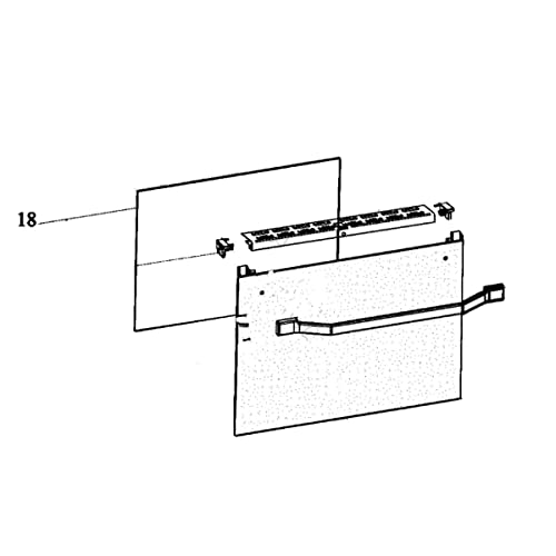 Innenglas, Backofen, Herd, C00301874, 488000301874, Ariston Hotpoint