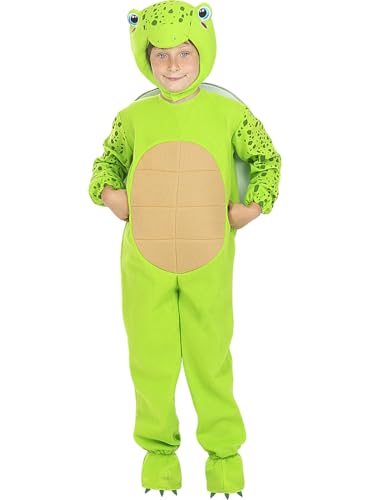 Funidelia | Schildkröten Kostüm für Jungen & Mädchen ▶ Tiere - Kostüme für Kinder & Verkleidung für Partys, Karneval & Halloween - Größe 3-4 Jahre - Grün