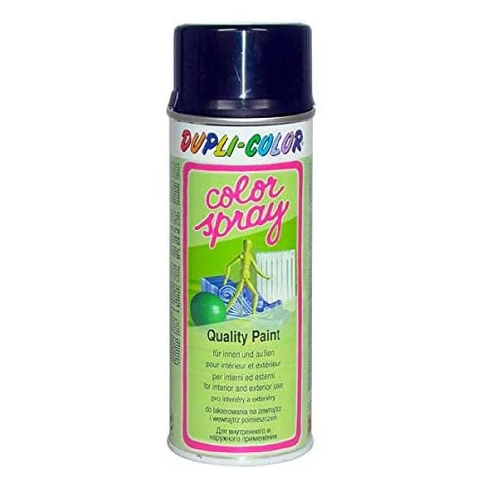 DUPLI-COLOR 584909 Color-Spray, 400 ml, Tiefschwarz Glanz