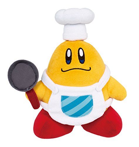 Sanei Kirby Adventure Serie All Star Collection 19,1 cm Chef Kawasaki Plüsch