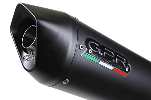 GPR Italia D.99.FUNE genehmigt mit Ducati Diavel 2011/17 Furore Schwarz