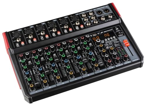 JB systems LIVE-10 8-Channel Mixer with Media Player