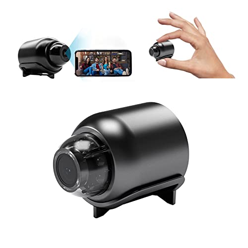 Mini Kamera 1080P HD Mini WiFi Kamera Nachtsicht Überwachungskamera mit Bewegungserkennung Fernüberwachung, 160° Weitwinkel-Mikromonitor für Heimbüro, Lagerhaus, Geschäft (1PCS)