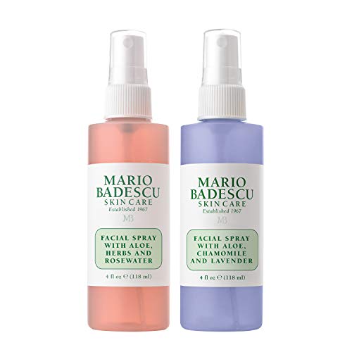 Mario Badescu Rosewater Facial Spray and Lavender Facial Spray Duo, 4 oz.