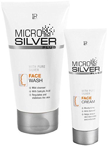 LR Microsilver Plus Gesichts-Set (150 ml Waschcreme und 50 ml Gesichtscreme)