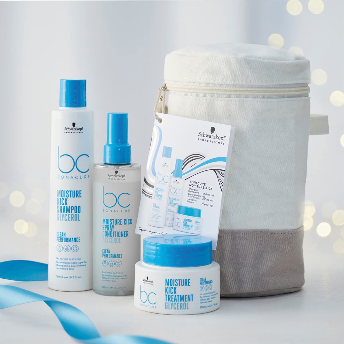 Schwarzkopf BC BONACURE MOISTURE KICK CHRISTMAS BAG (SPRAY COND.)