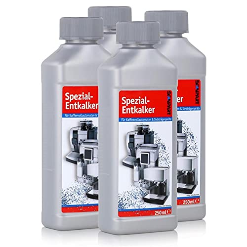 SCANPART Spezial-Entkalker für Kaffeevollautomaten 250ml (4er Pack)