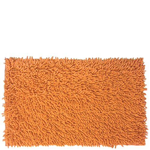 Laroom 12744 – Teppich Baumwolle Churros 4 cm, orange