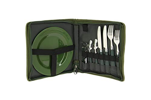 NGT Day Cutlery Plus Set Kochset, aus Kunststoff, Grün, M