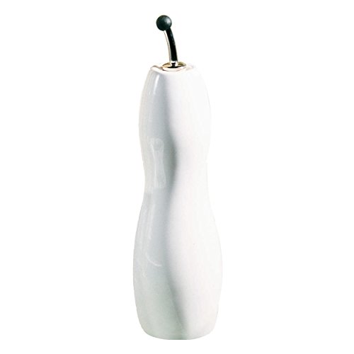 ASA - Essig-/Ölflasche - geschwungen - Porzellan - weiß - Höhe 30 cm