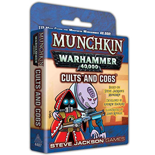 Steve Jackson Games 4487 - Munchkin Warhammer 40k: Cults & Cogs
