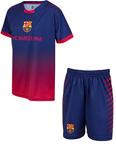 Set aus Trikot und Shorts Barça, offizielle Kollektion FC Barcelona, Kinder – 10 Jahre