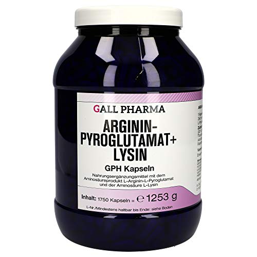 Gall Pharma Argininpyroglutamat + Lysin GPH Kapseln, 1750 Kapseln