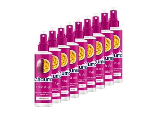 Schauma Sprühpflege Fresh it Up! (9x 200 ml), Sprühspülung hilft, das Haar zu entwirren, Spülung mit bis zu 230 °C Hitzeschutz, Haarspülung für intensive Geschmeidigkeit und gesund aussehendes Haar
