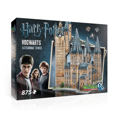 Wrebbit 3D 3D Puzzle - Harry Potter (TM): Hogwarts - Astronomie-Turm 875 Teile Puzzle Wrebbit-3D-2015 2