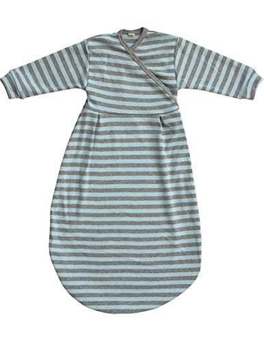 Popolini - Schlafsack Felinchen (86/92, blue grey striped)