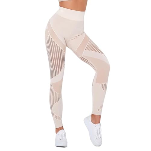 Yunafit Leggings Anti Cellulite Leggings, Cleo Kompressionshose Damen für Sport, Lange Sportleggins, High Waist Booty Scrunch Butt Yoga Hosen