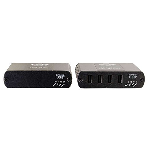 C2G USB Extender, USB 2.0 über Cat 5 Extender, 4 Port Extender, Kabel to Go 34020