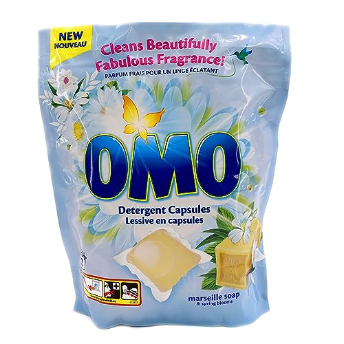 Omo Waschmittel-Caps 42Stück Marseiller Seife & Frühlingsblume