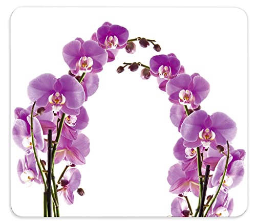 Wenko Multi-Platte Orchideenblüte für Glaskeramik Kochfelder Mehrfarbig