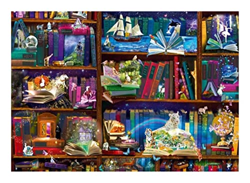 Bluebird Puzzle - Library Adventures in Reading - 1000 Teile Bibliothek (70313)