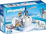 PLAYMOBIL Action 9056 Polar Ranger mit Eisbären, Ab 4 Jahren