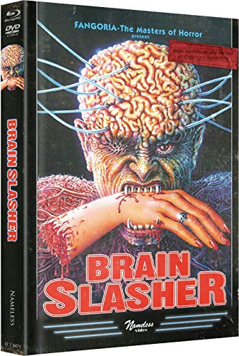 Brain Slasher - wattiertes Mediabook - Cover D Original - Limited Uncut Edition auf 555 Stück [Blu-ray + DVD]
