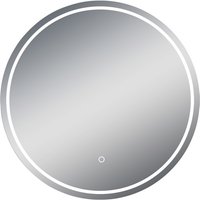 Talos Moonshine LED Badspiegel, Weiß, 60 cm