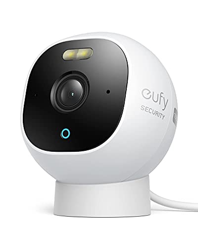 eufy Security Solo OutdoorCam C22, All-in-One eigenständige Überwachungskamera für Außenbereiche, mit 1080p Auflösung, Gebührenfreie Nutzung, IP67 Wasserschutz (Generalüberholt)