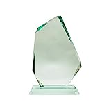 JSSC Neugart GmbH Glaspokal, Glastrophäe, Glasfels aus Jadeglas (Ohne Gravur, 220x150mm)