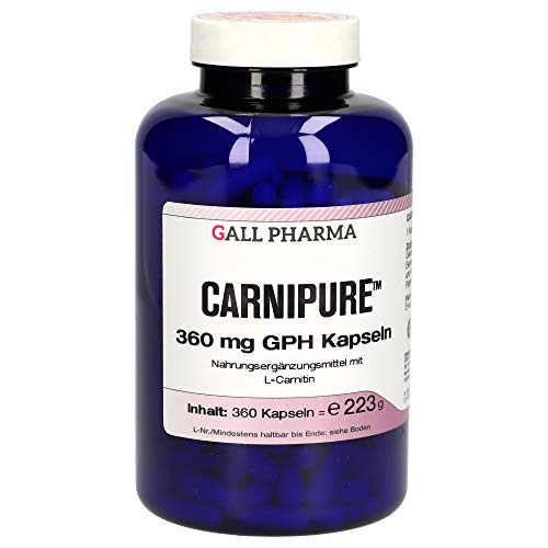 Gall Pharma Carnipure 360 mg GPH Kapseln, 1er Pack (1 x 360 Stück)