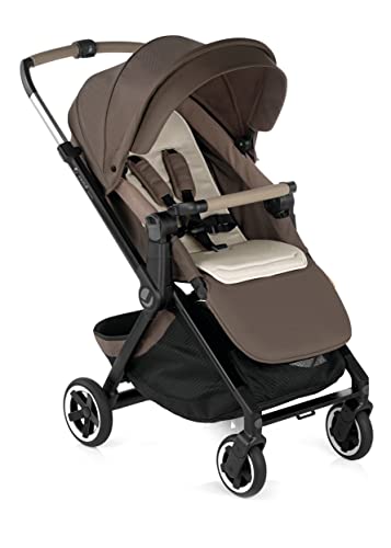 Jané Newel Kinderwagen für Geburt bis 15 kg, Aluminium, mit Tasche und Kunststoff, kompakt gefaltet