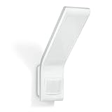 Steinel LED-Strahler XLED slim S weiß, 7,2 W, 720 lm, LED Wandleuchte, 160° Bewegungsmelder, 8 m Reichweite, 24,1 x 6,6 x 21 cm
