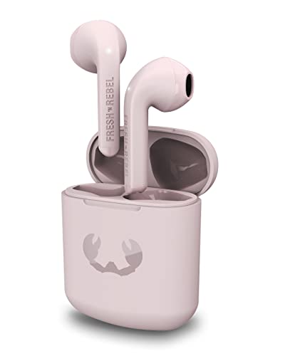 Fresh 'n Rebel True Wireless Earbuds mit 24 Std. Spielzeit, Touch Control und Sprachassistent (Twins 1, Smokey Pink)