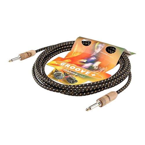 Sommer Instrument Kabel SC-Classique, HICON WOODPLUG, 1 x 0,50 mm² | Klinke/Buchse, HICON | 3,00m | White Brand