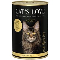CAT'S LOVE Adult 6x400g Huhn pur