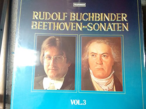 Beethoven: The Sonatas)/Die Klaviersonaten vol. 3- Buchbinder-Vinyl LP-TELEF 6.35581