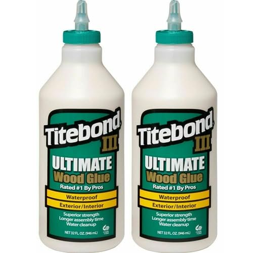 Titebond III Ultimate Holzleim 2 X 946 ml für den Innen und Außenbereich, wasserfest