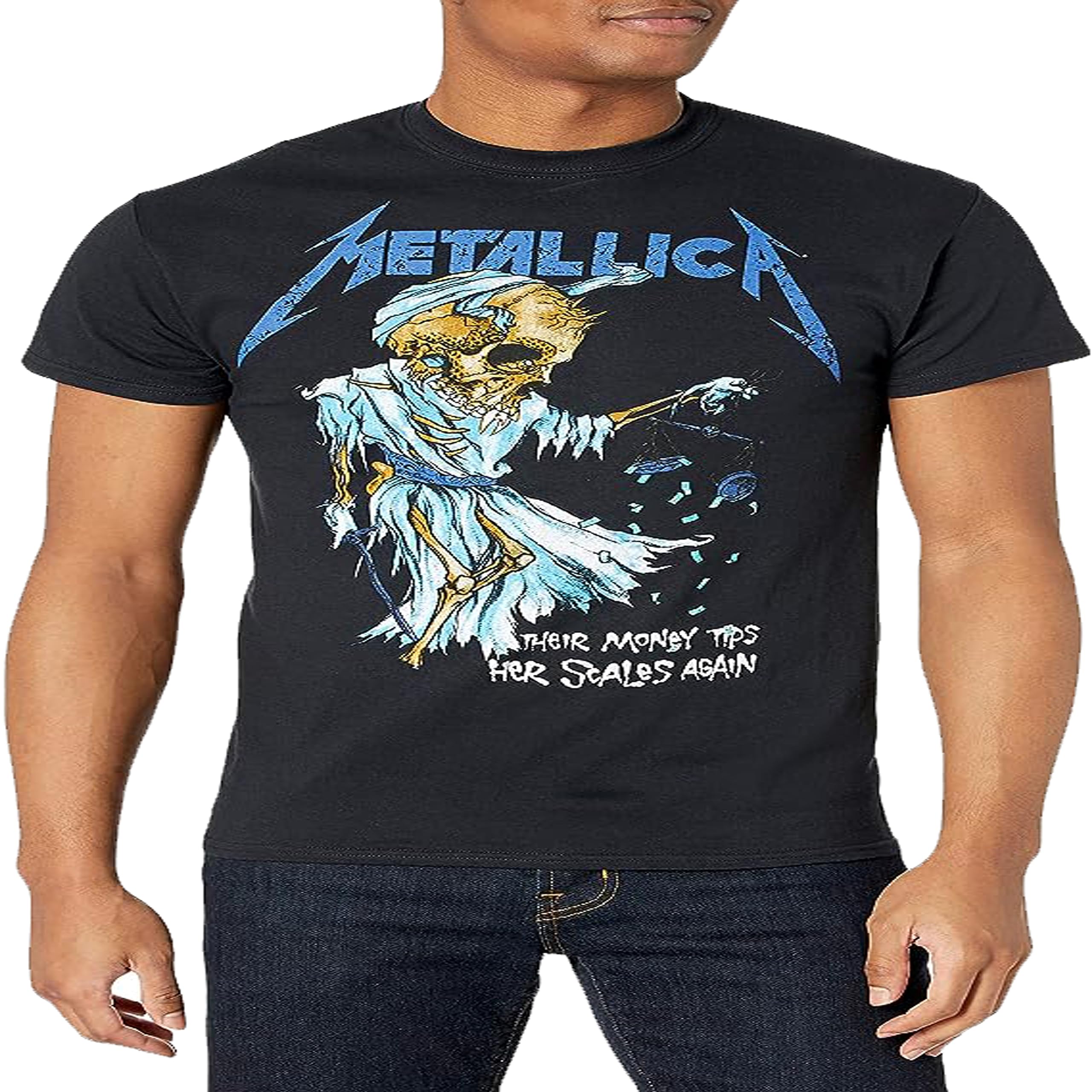 Metallica Herren MT-50040116-2XL T-Shirt, schwarz, XX-Large