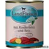 LandFleisch | Pur mit Rinderherz und Reis | 6 x 800 g